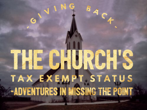 Necessity Of Churches To File Tax Returns